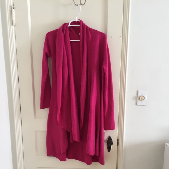 Nordstroms wool/cashmere draped cardigan - Picture 1 of 1